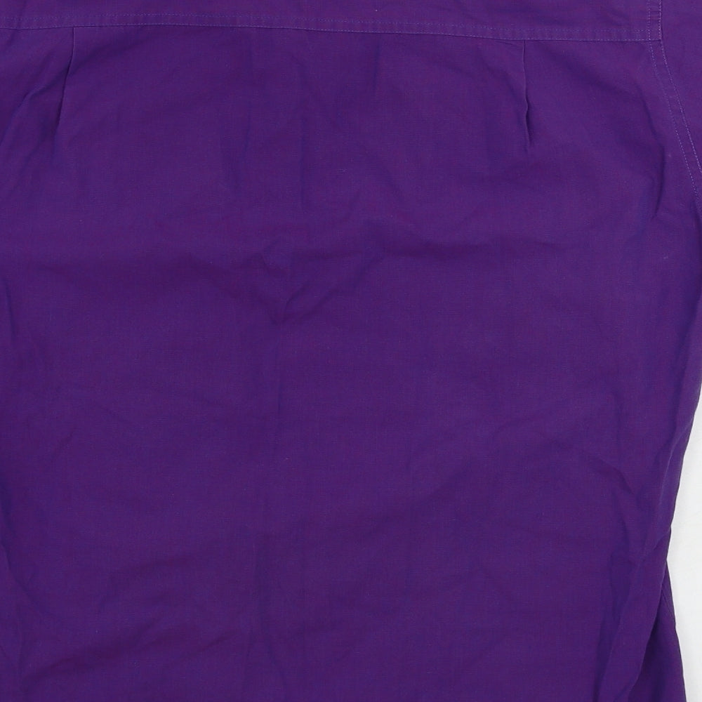 Simon jersey  Mens Purple    Button-Up Size S