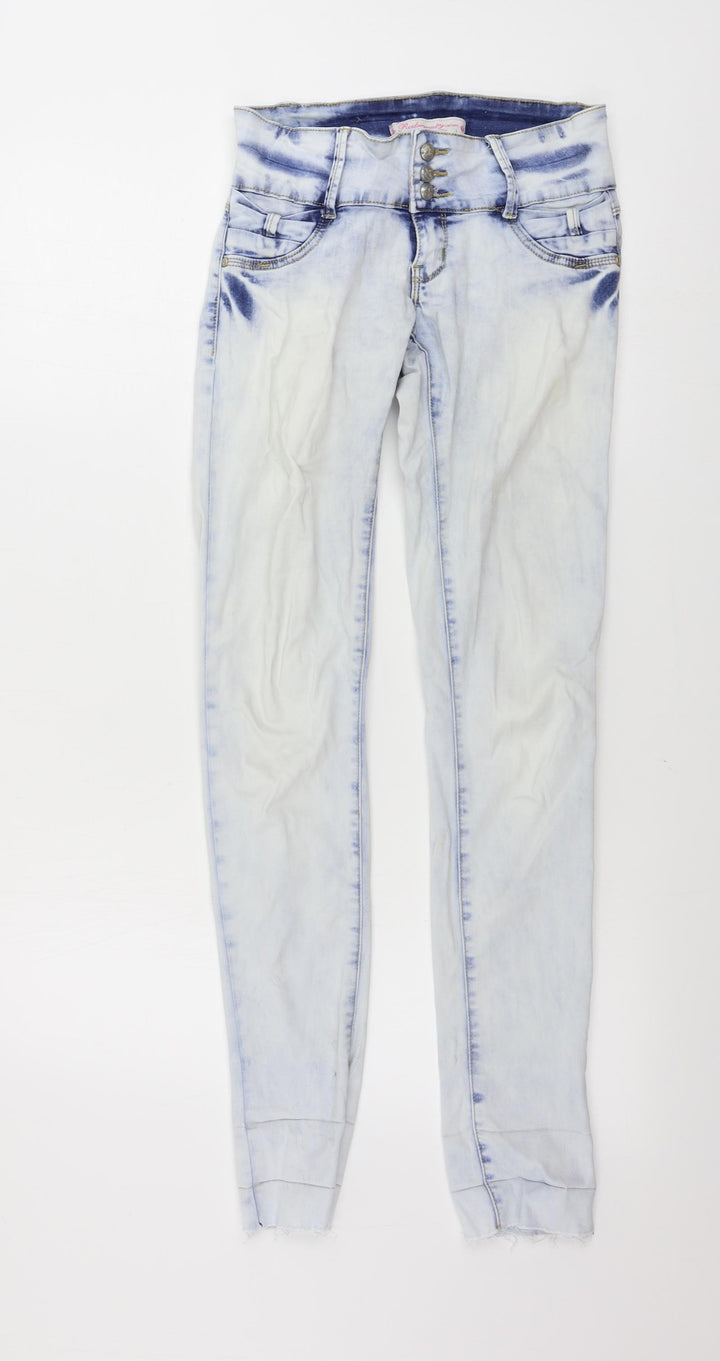 Preworn  Womens Blue   Skinny Jeans Size S L28 in