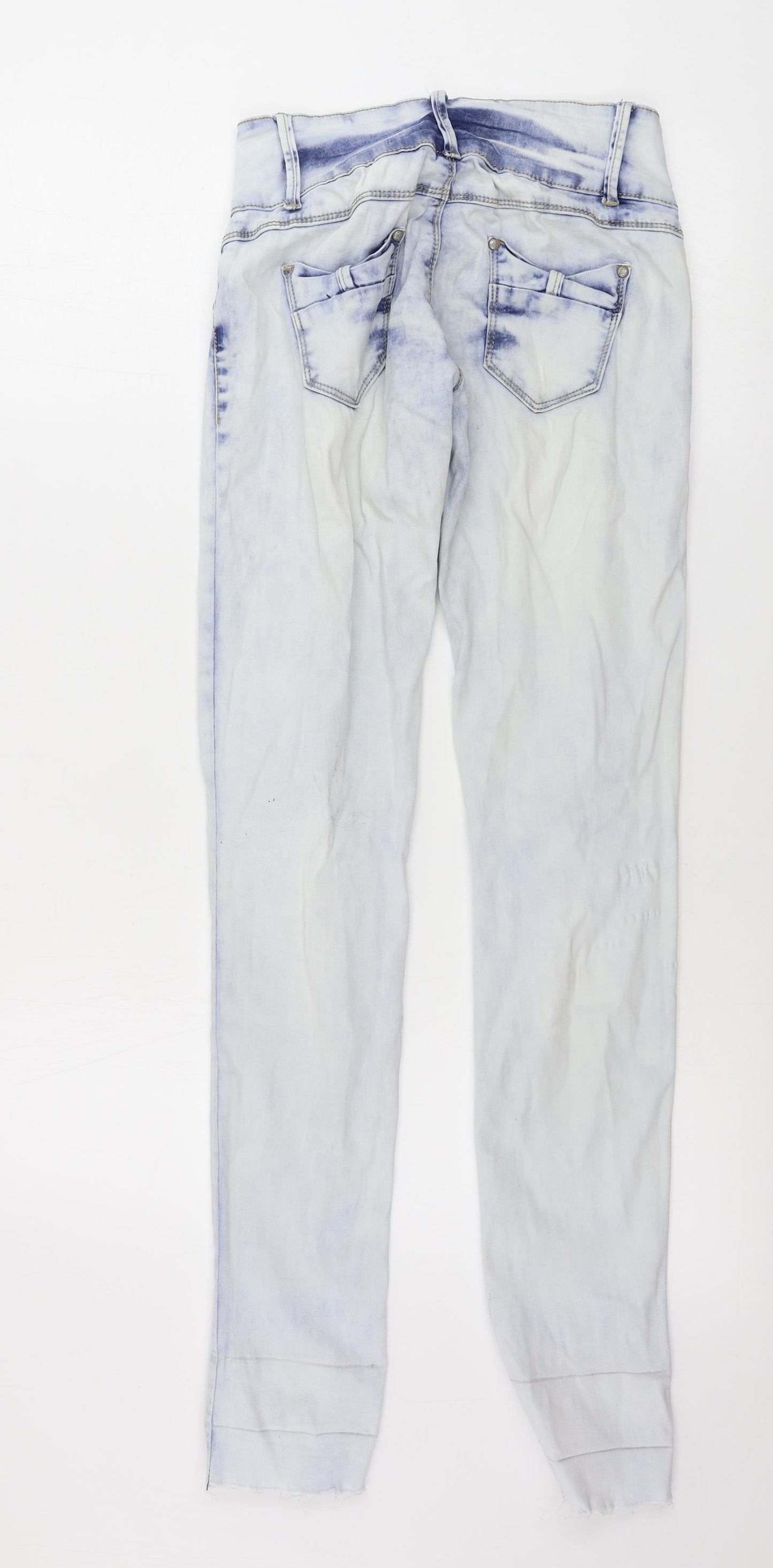 Preworn  Womens Blue   Skinny Jeans Size S L28 in