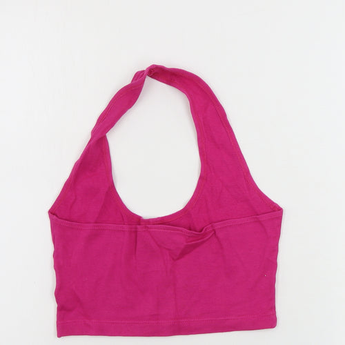 Blue Star  Womens Pink   Basic T-Shirt Size 12