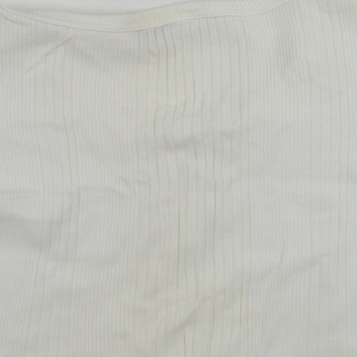 Collectables  Womens Ivory   Basic T-Shirt Size XL