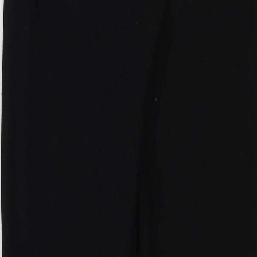 Preworn  Womens Black   Sweatpants Trousers Size S L22 in