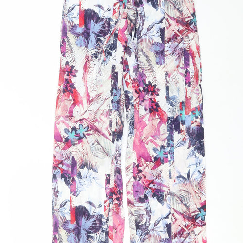 Preworn Womens Multicoloured Floral   Pyjama Pants Size L