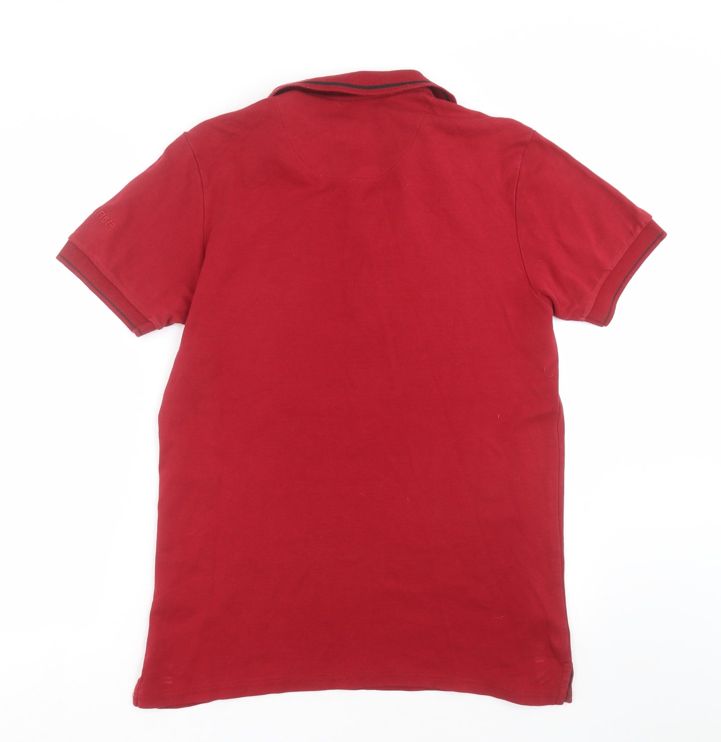 Tommy Hilfiger Mens Red    Polo Size XL