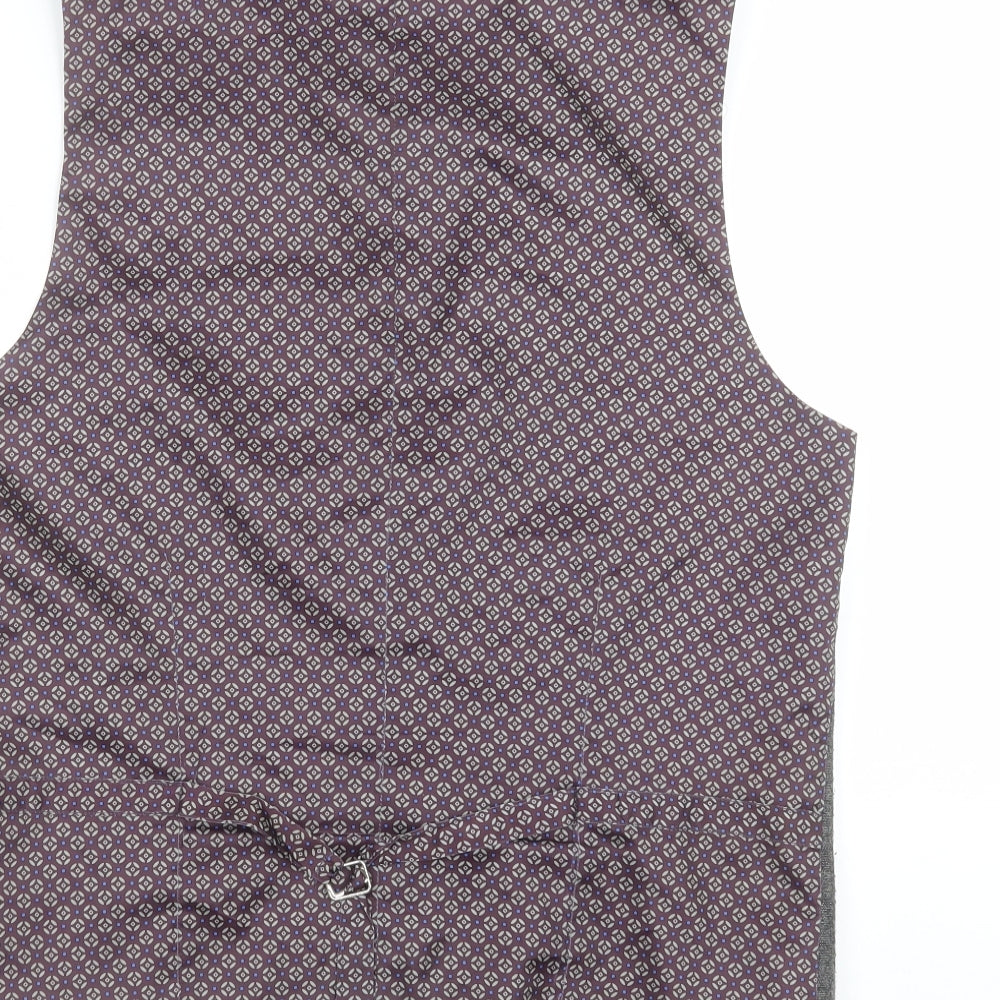 Skopes Mens Grey   Jacket Suit Waistcoat Size 38