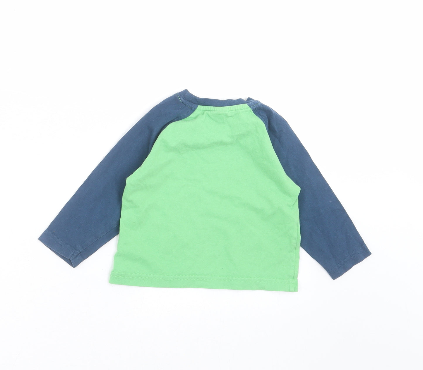 TU Boys Green   Basic T-Shirt Size 9-12 Months