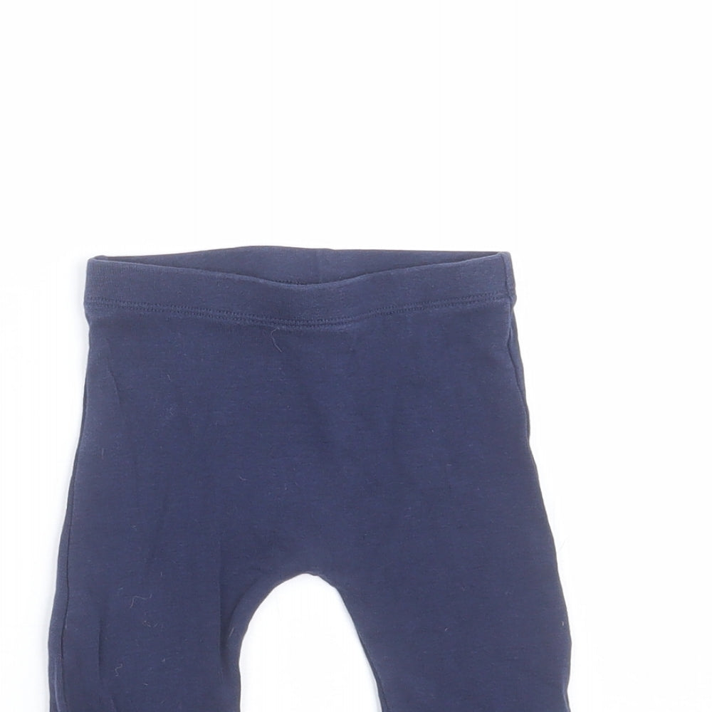 Matalan Baby Blue    Trousers Size 9-12 Months  - leggings