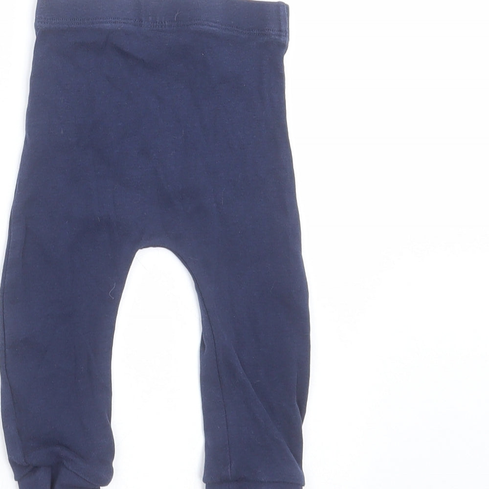 Matalan Baby Blue    Trousers Size 9-12 Months  - leggings