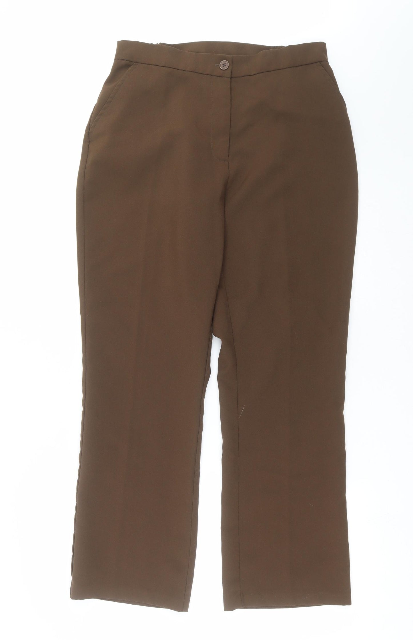 Damart Womens Brown   Trousers  Size 16 L29 in