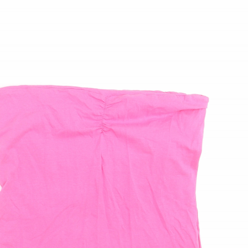 pep&Co Womens Pink   Basic T-Shirt Size 18