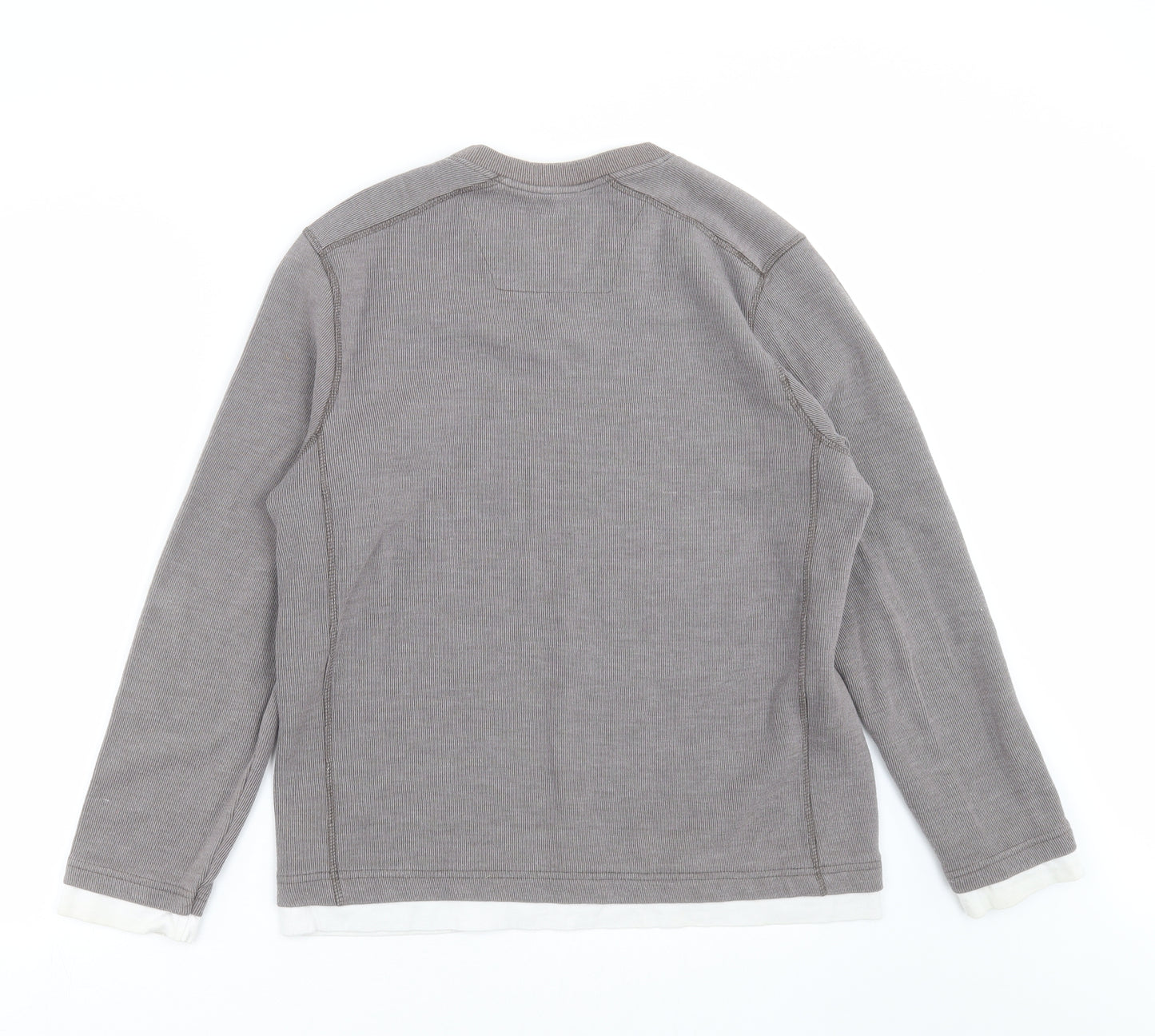 Simon Clark Mens Grey   Pullover Jumper Size M