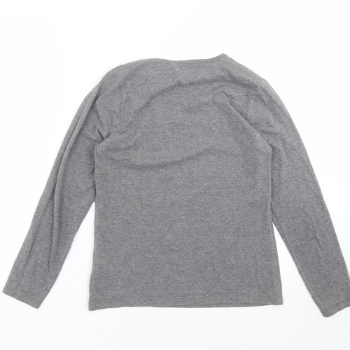 Primark Girls Grey Solid  Top Pyjama Top Size 12-13 Years  - Never Stop Dreaming