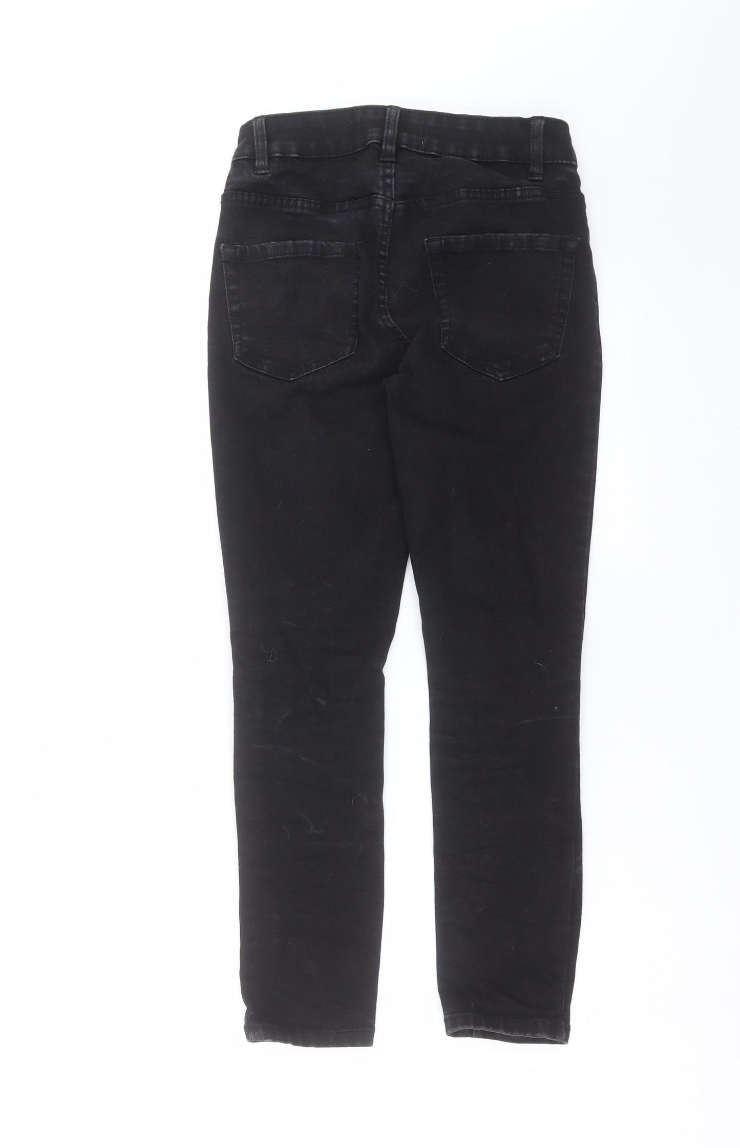 New Look Womens Black  Denim Skinny Jeans Size 6 L24 in