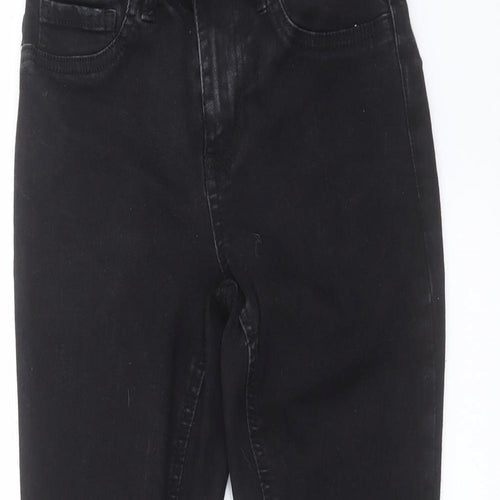 New Look Womens Black  Denim Skinny Jeans Size 6 L24 in