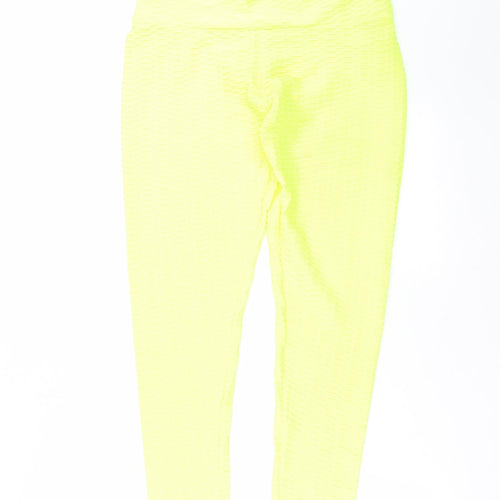 Preworn Womens Yellow    Leggings Size 2XL L28 in