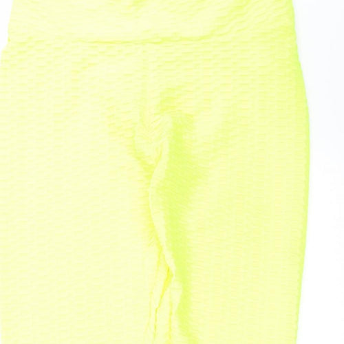 Preworn Womens Yellow    Leggings Size 2XL L28 in
