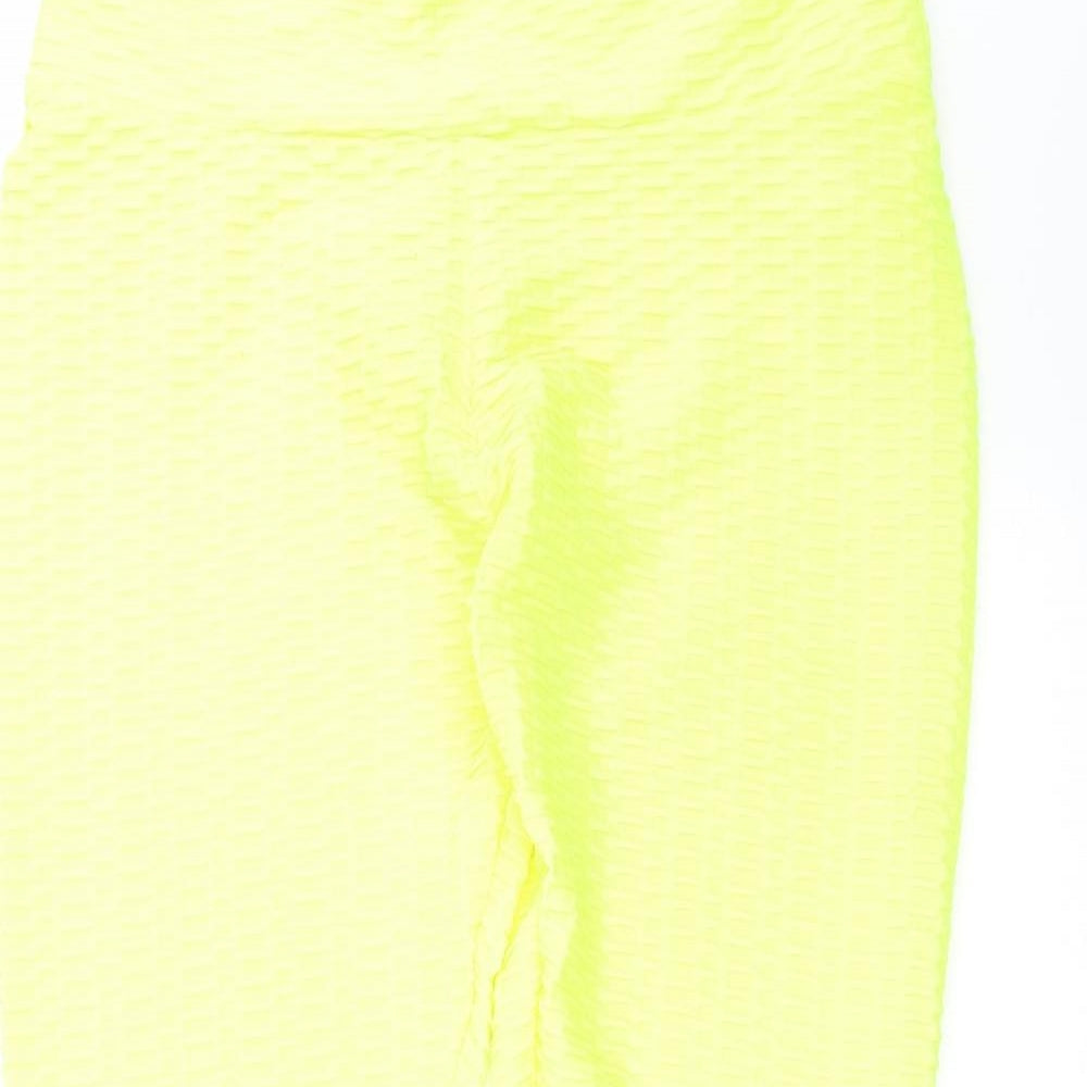 Preworn Womens Yellow    Leggings Size 2XL L28 in