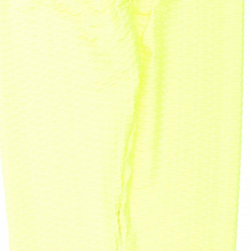 Preworn Womens Yellow    Leggings Size 2XL L28 in