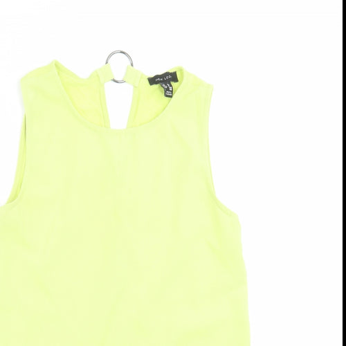 New Look Womens Green   Basic Blouse Size 10