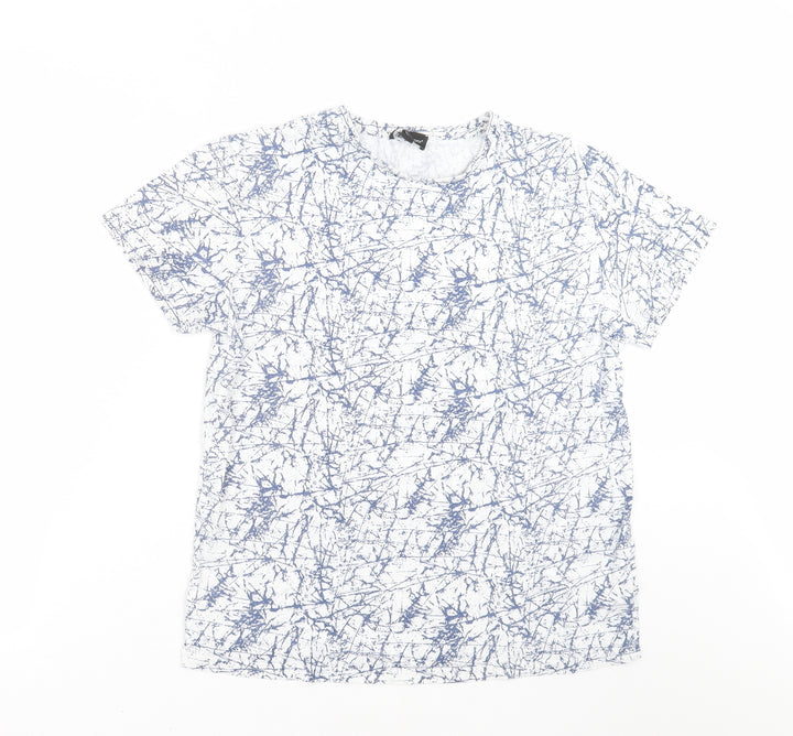 Cedar Wood State Mens White T-Shirt Size M