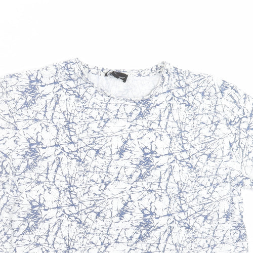 Cedar Wood State Mens White    T-Shirt Size M