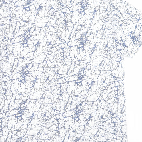 Cedar Wood State Mens White    T-Shirt Size M