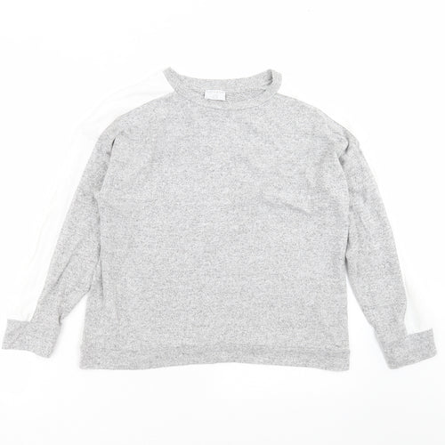 JEFF&CO Womens Grey   Pullover Jumper Size 8