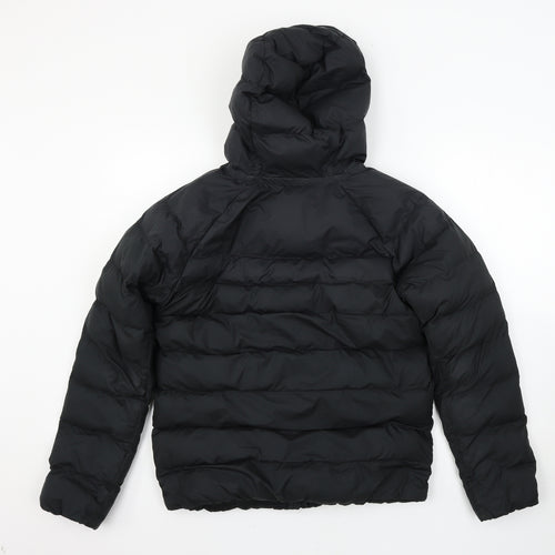 Nike Girls Black   Puffer Jacket Coat Size L