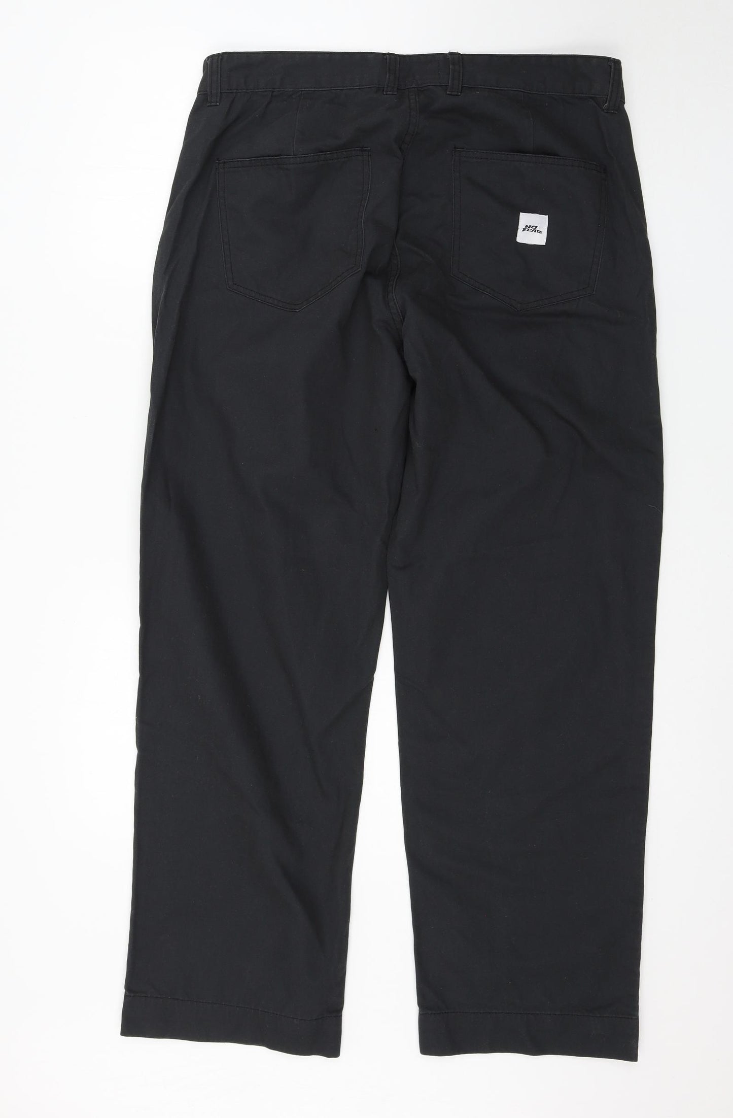No Fear Mens Black   Trousers  Size 34 L32 in
