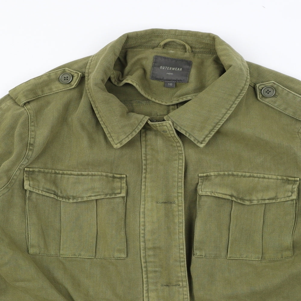 NEXT Womens Green   Jacket  Size 16