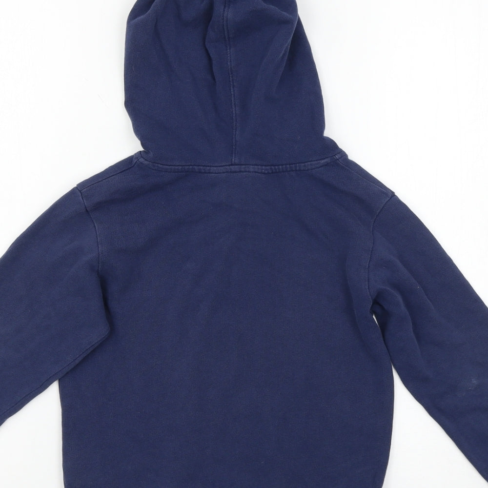 H&M Boys Blue   Pullover Hoodie Size 7-8 Years