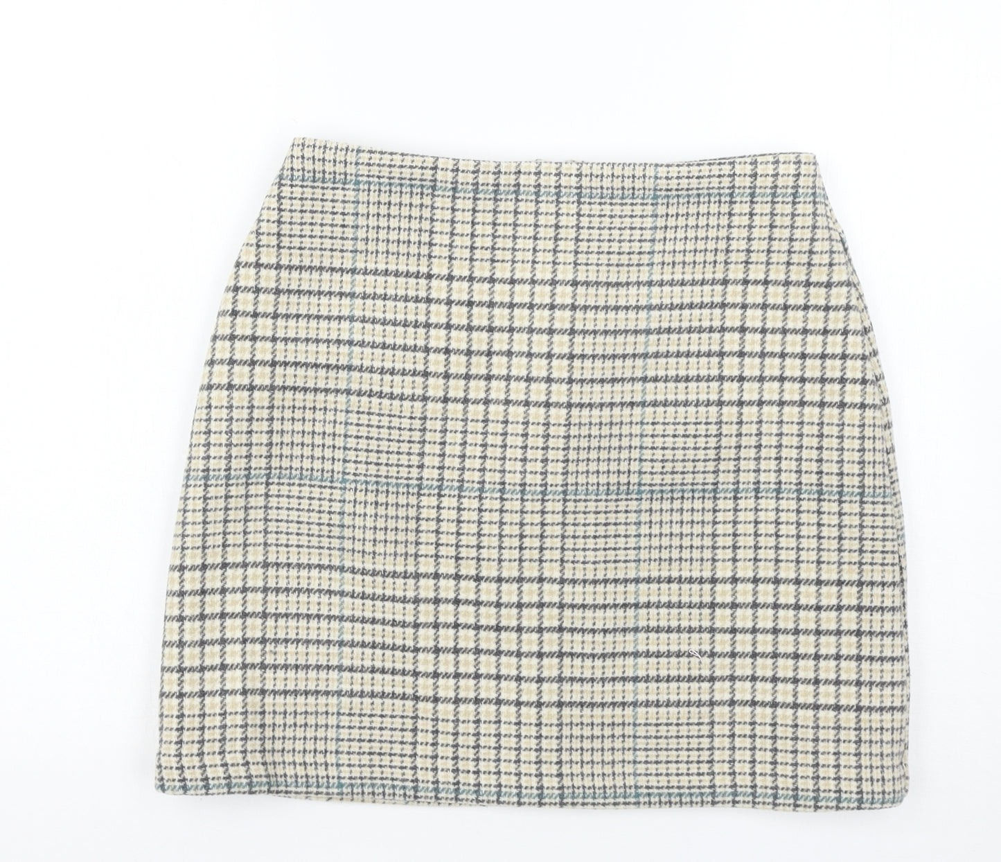 Nutmeg Womens Multicoloured Check  Mini Skirt Size 10