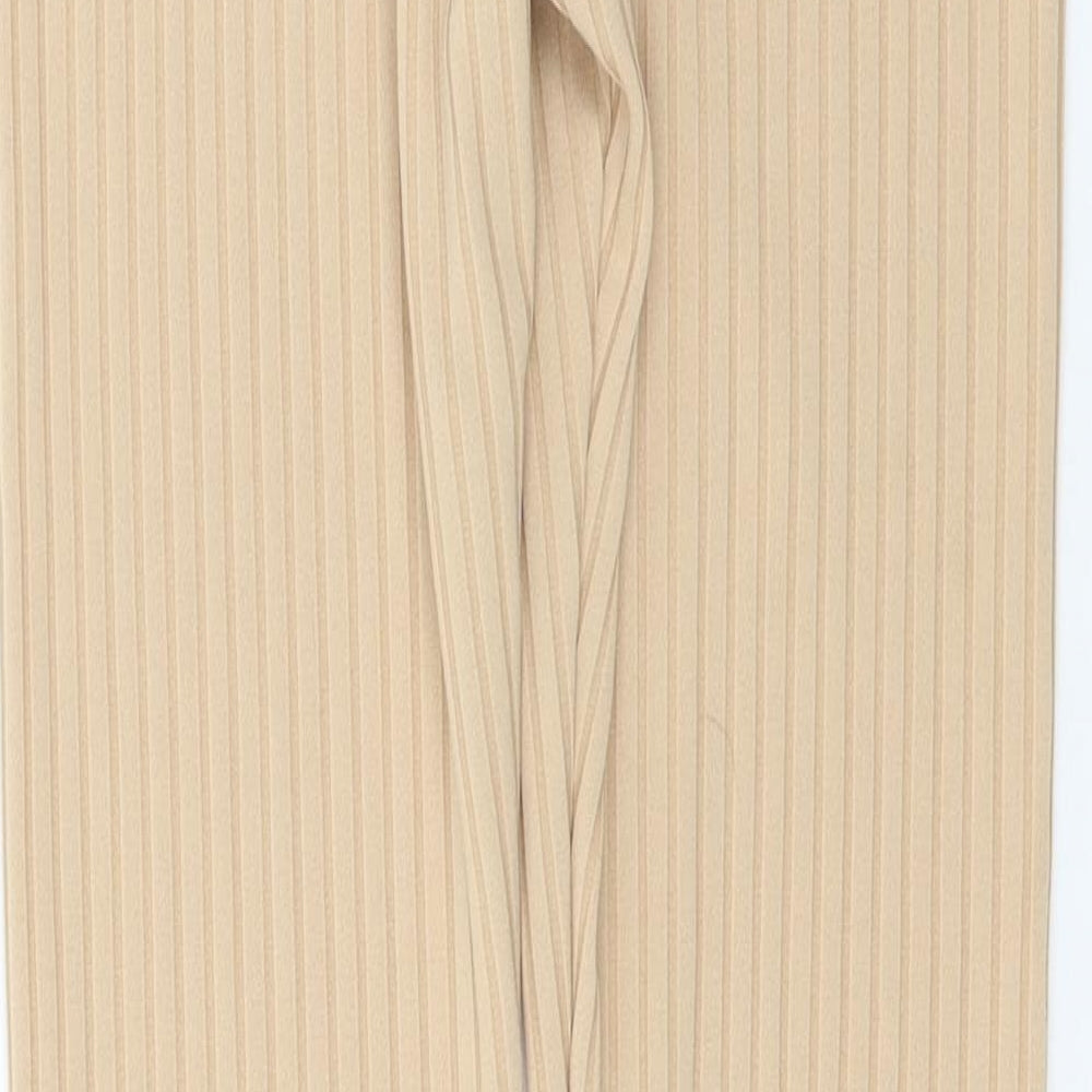 Nasty Gal Womens Beige   Jogger Trousers Size 14 L28 in