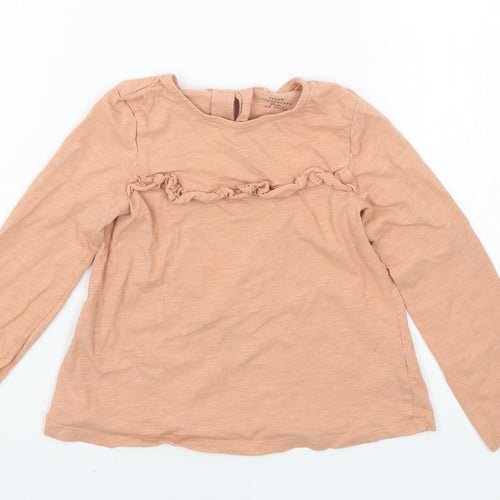 NEXT Girls Pink   Basic T-Shirt Size 5-6 Years