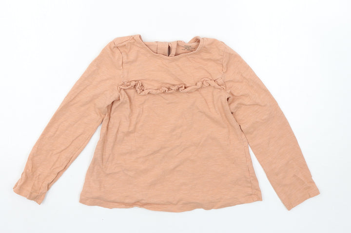 NEXT Girls Pink   Basic T-Shirt Size 5-6 Years