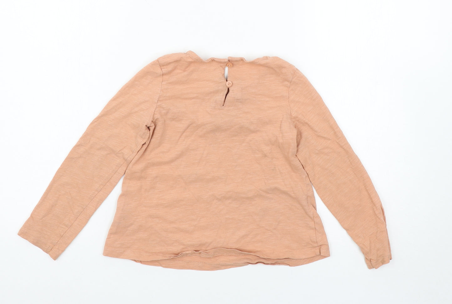 NEXT Girls Pink   Basic T-Shirt Size 5-6 Years
