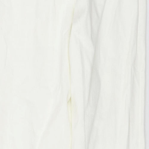 SheIn Womens White   Straight Jeans Size L L30 in
