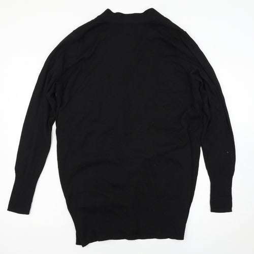 F&F Womens Black   Full Zip Jumper Size 12