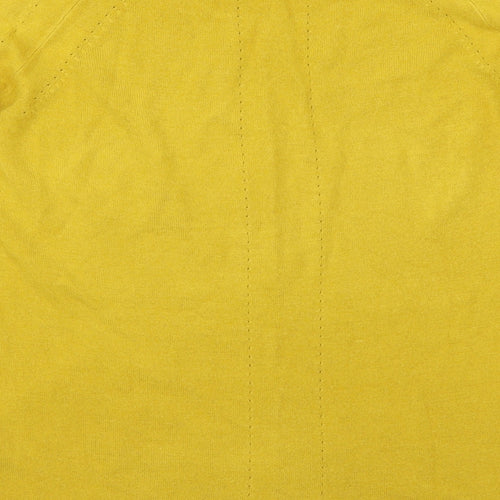 TU Womens Yellow   Pullover Jumper Size 12