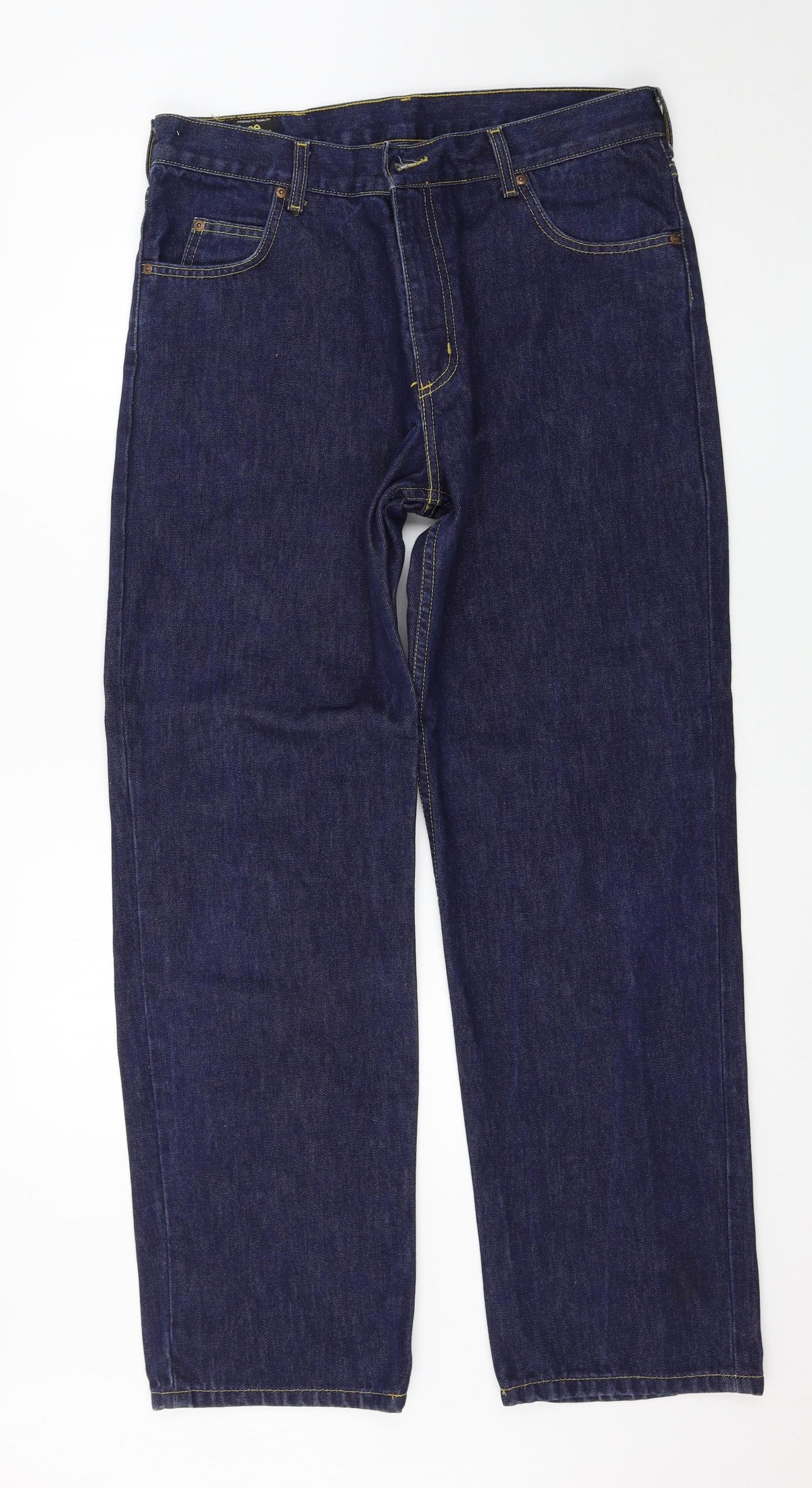 Lee Jeans Mens Blue   Straight Jeans Size 36 L32 in