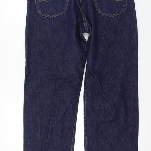 Lee Jeans Mens Blue   Straight Jeans Size 36 L32 in