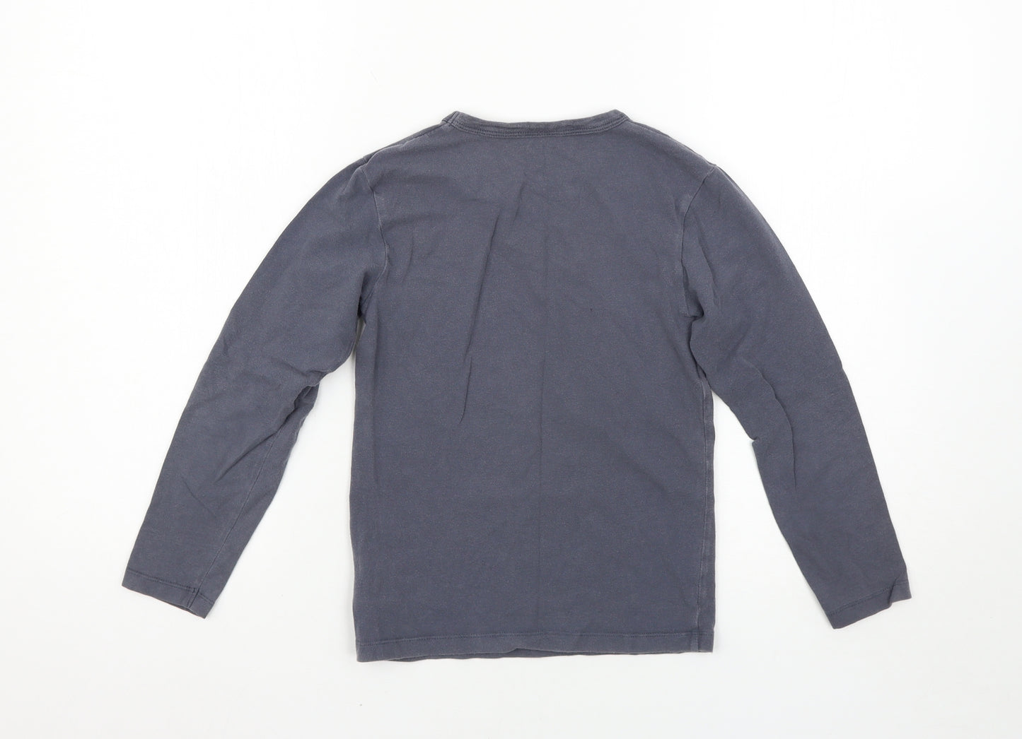 Preworn Girls Grey   Basic T-Shirt Size 10 Years