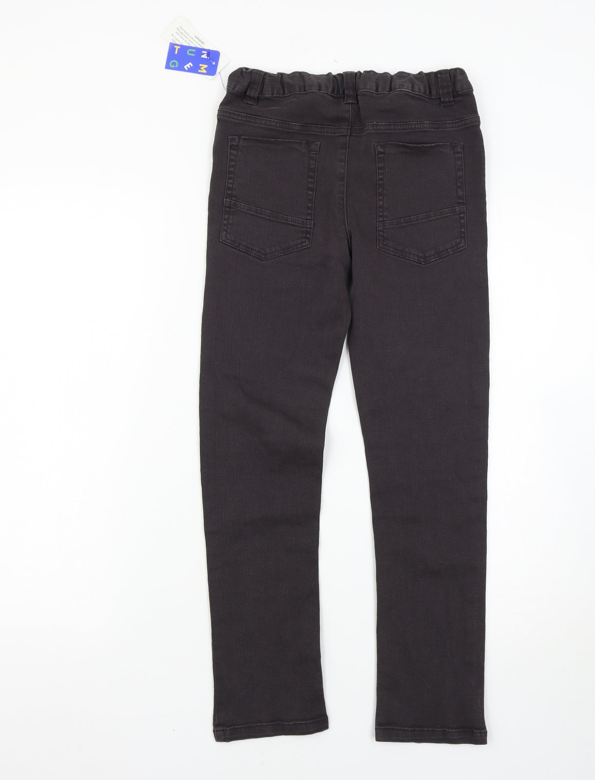 Nutmeg Boys Black   Skinny Jeans Size 9-10 Years