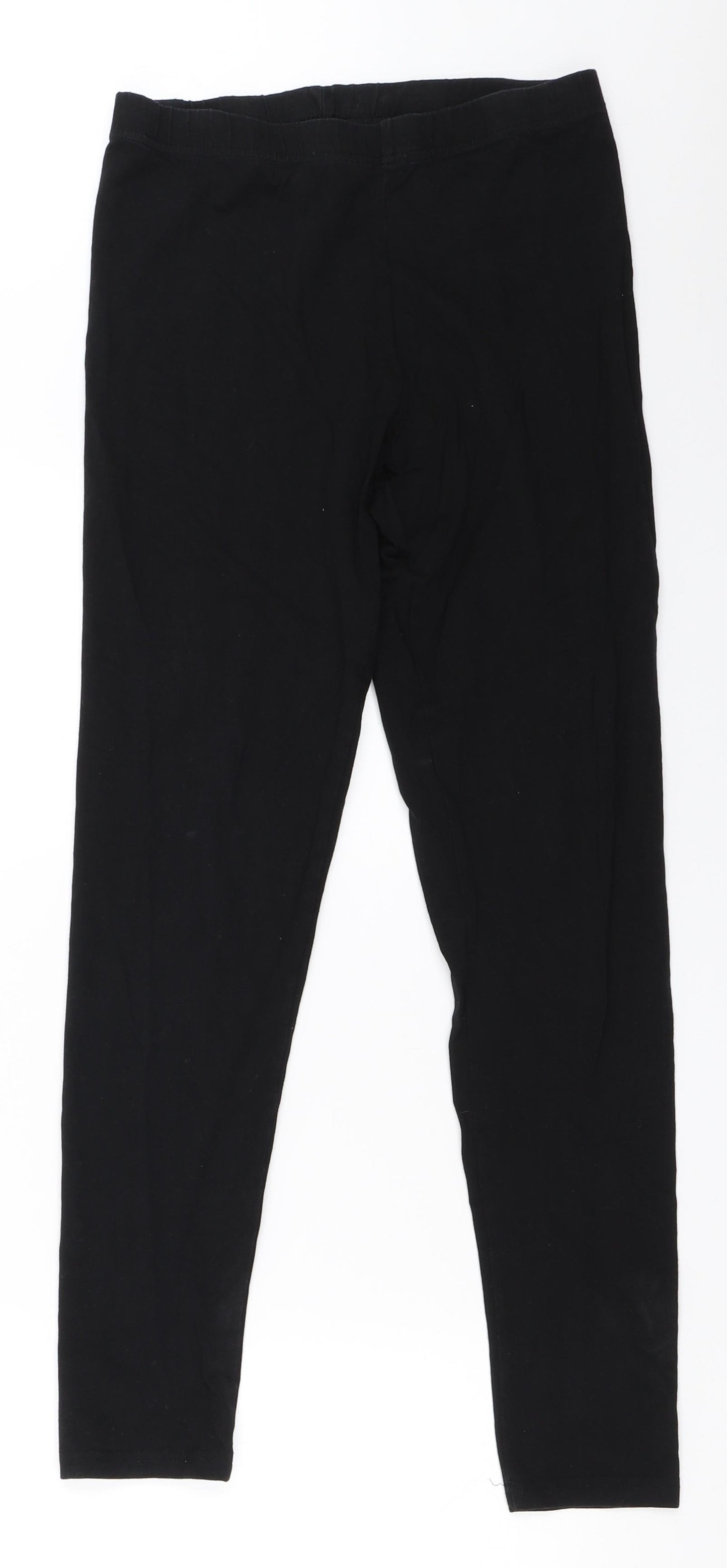 Peacocks Womens Black   Capri Leggings Size 12 L27 in