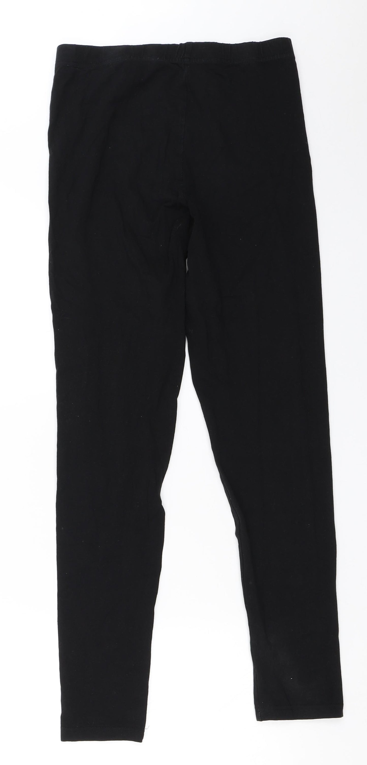 Peacocks Womens Black   Capri Leggings Size 12 L27 in