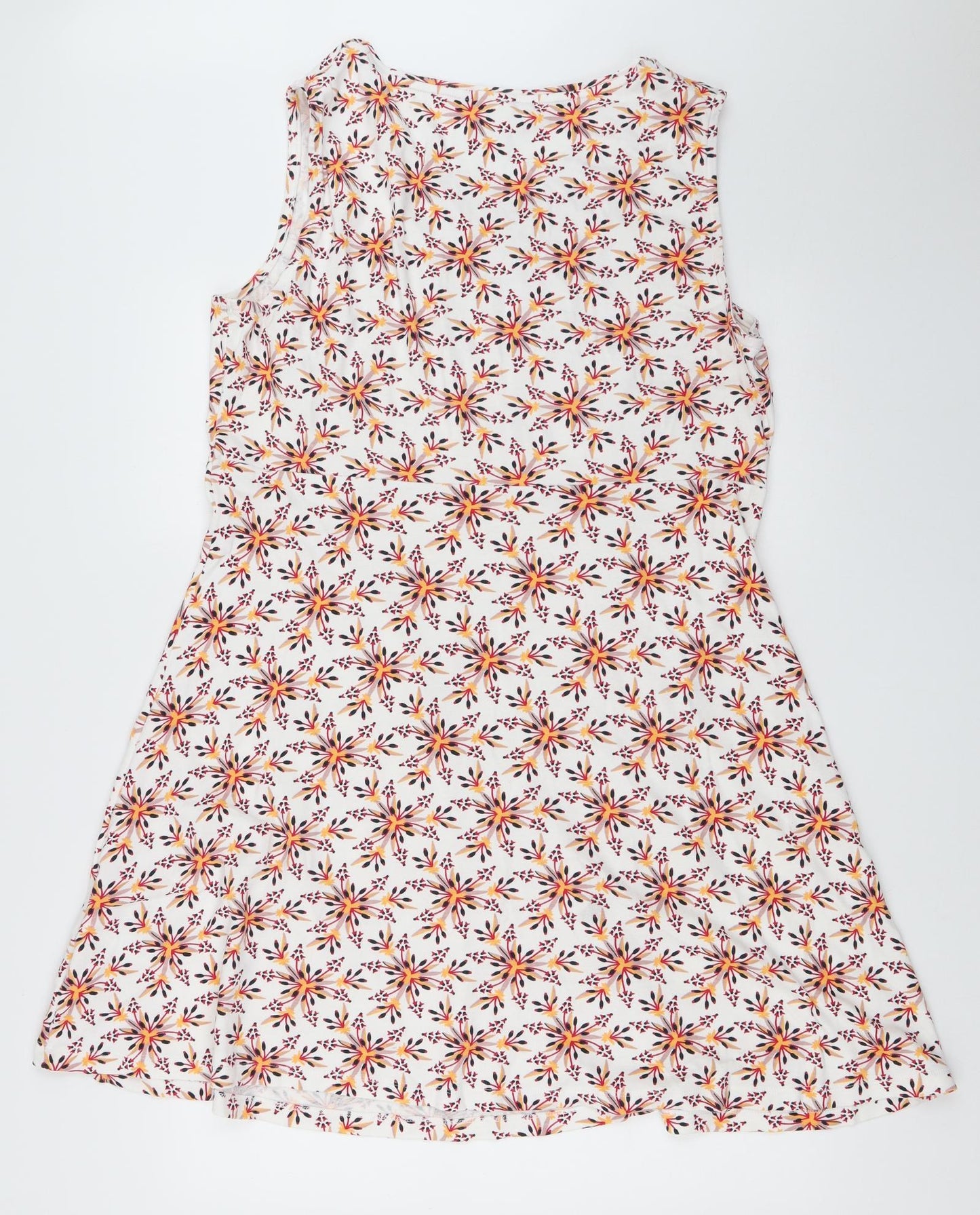 Weird Fish Womens White   Fit & Flare  Size 18