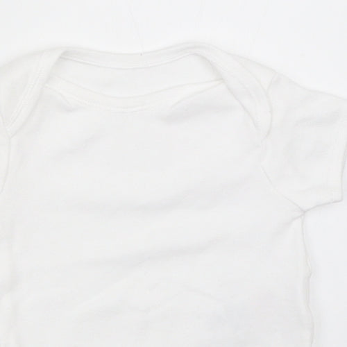Primark Baby White   Babygrow One-Piece Size 3-6 Months