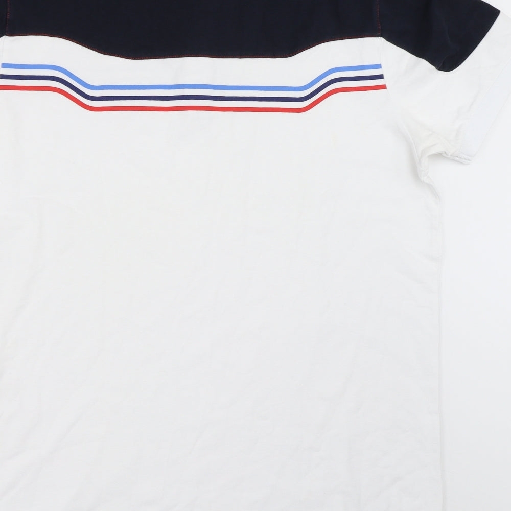BMW Mens White    Polo Size L  - bmw motorsport