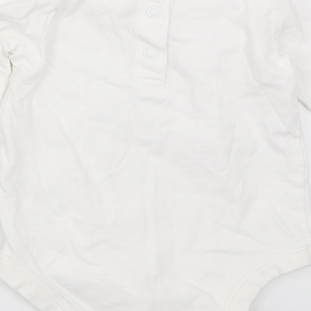 TU Girls White   Babygrow One-Piece Size 3-6 Months