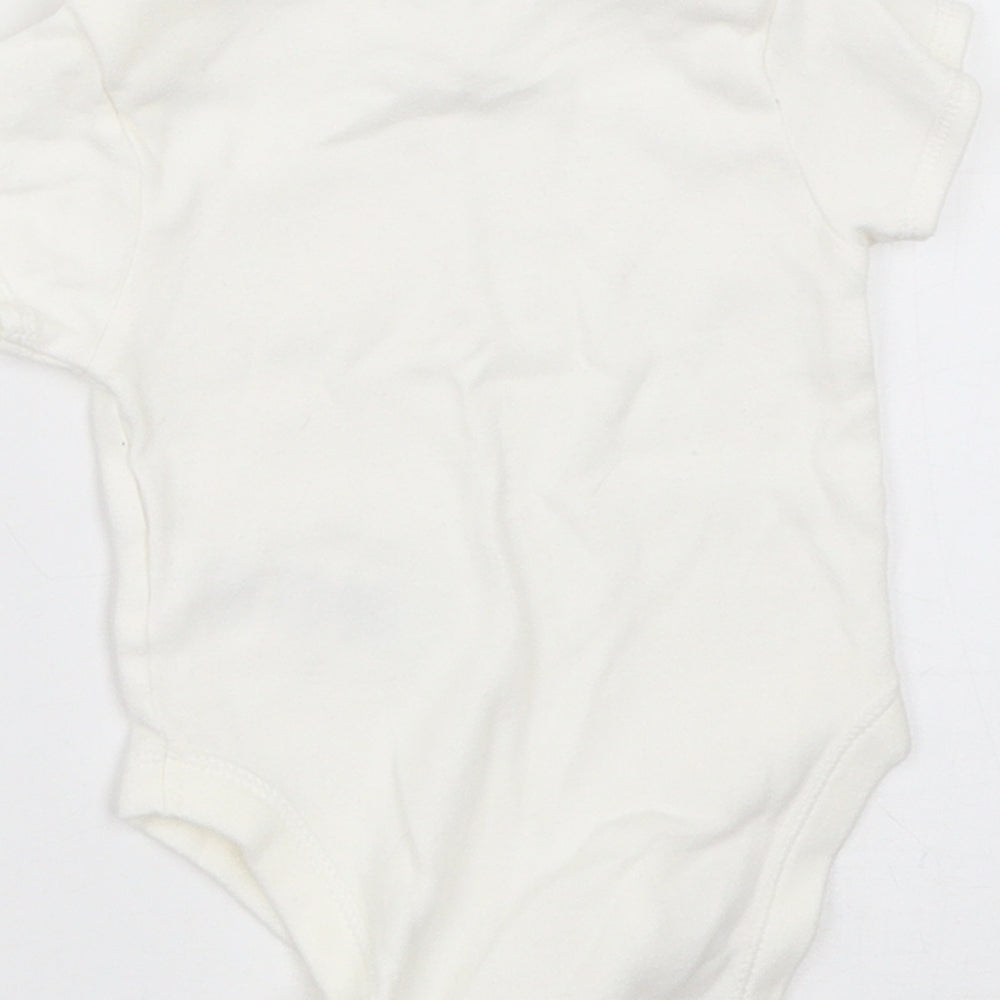 Primark Baby White   Babygrow One-Piece Size 0-3 Months